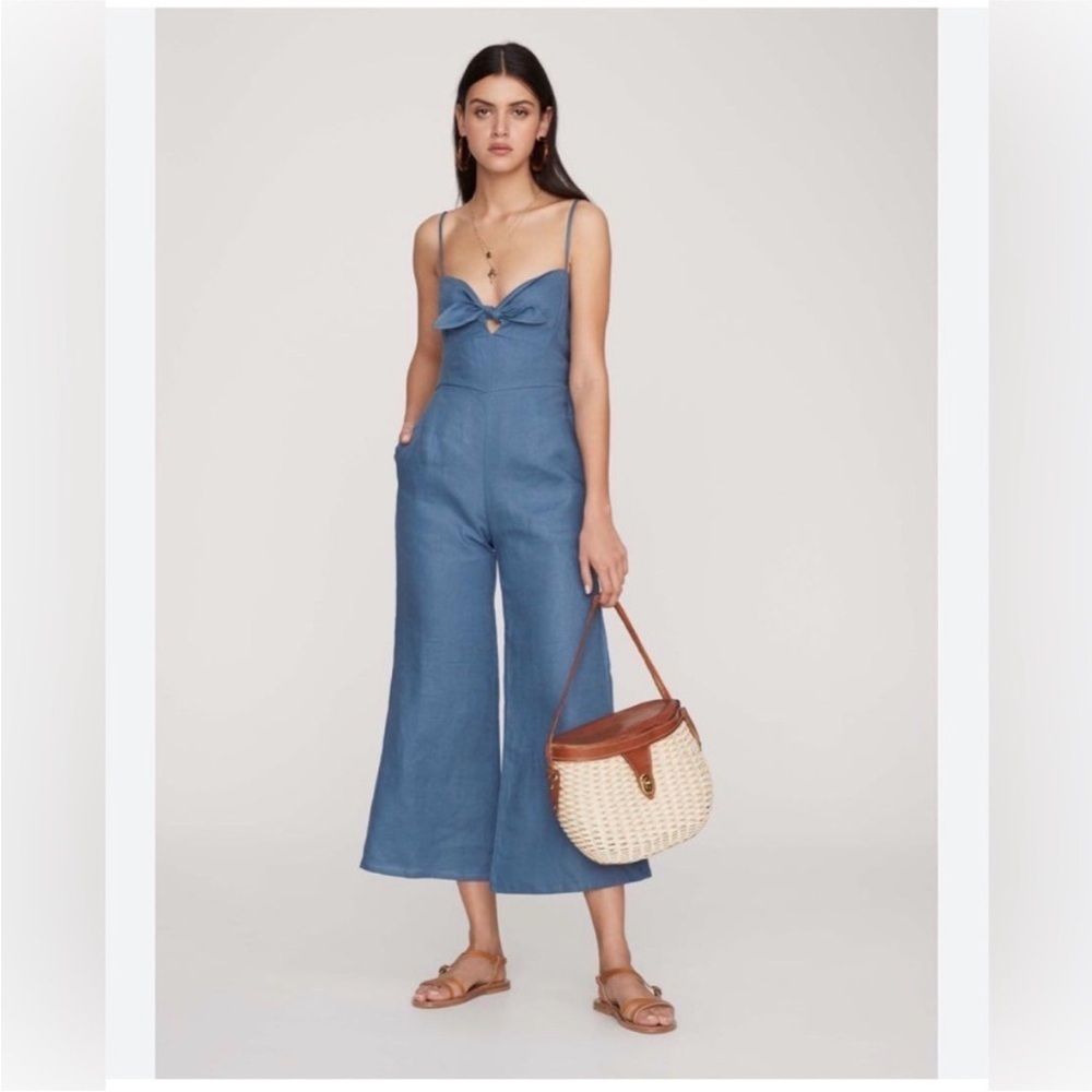 Faithful the Brand Presley Linen Jumpsuit - Picture 2 of 7